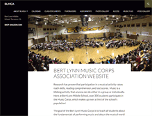 Tablet Screenshot of bertlynnmusic.org